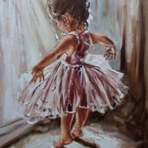 تابلو رقص شکوفه تنها